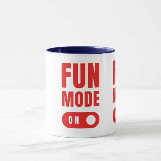 Fun-modus aan mok (Midden)