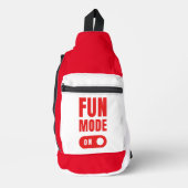 Fun-modus aan sling bag (Voorkant)