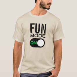 Fun-modus aan. T-Shirt aanpassen