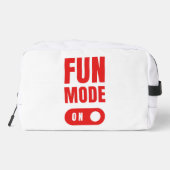 Fun-modus aan toilettasje (Achterkant)