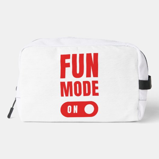 Fun-modus aan toilettasje (Achterkant)