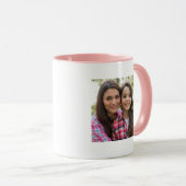 Fun Moederdag Photo Humor Roos Gold Heart Mok (Voorkant rechts)