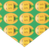 Fun Money Emoji Tafelkleed (Gekanteld)