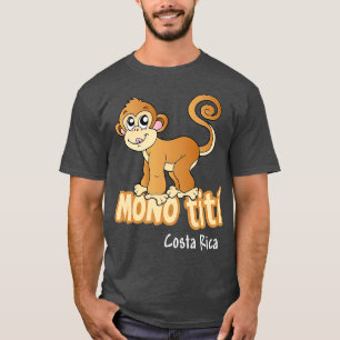 Fun Mono Titi Costa Rica Monkey T-shirt