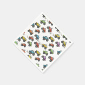 Fun Monster Trucks Birthday Party  Servet (Hoek)