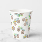 Fun Monster Trucks Papieren Cup Papieren Bekers (Voorkant)