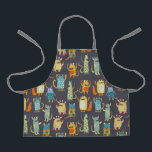 Fun Monsters Patroon Schort<br><div class="desc">Een heerlijk kleine monsterfamilie. Ideaal voor monsterventilatoren. Originele kunst van Nic Squirrell.</div>