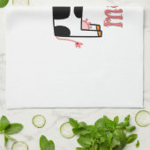 FUN MOO COW THEEDOEK (Gevouwen)