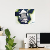 Fun Moo Koe Poster (Thuiskantoor)