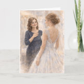 Fun Mother of the Bride Prayer Ezekiel 25:17 Kaart (Voorkant)