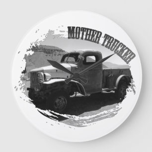 Fun Mother Truck Clock! Grote Klok