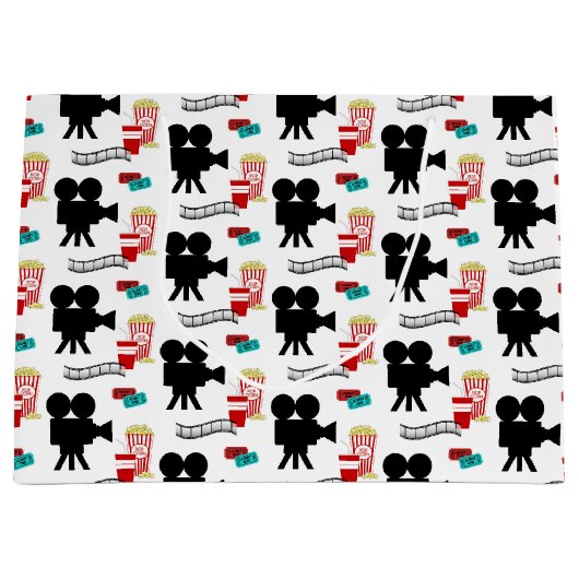 Fun Movie-liefhebbers, cadeautas met opgerold cade (Voorkant)