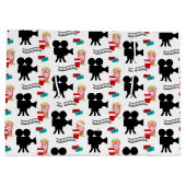 Fun Movie-liefhebbers, cadeautas met opgerold cade (Achterkant)