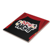 Fun Movie night home theater tegel Tegeltje (Zijkant)