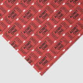 Fun Movie party ticketpatroonweefsel Tissuepapier (Detail)