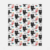 Fun Movie reel popcorn theaterdeken Fleece Deken (Voorkant)