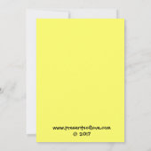 Fun Movie Theater Popcorn Block Party Uitnodigen Kaart (Achterkant)