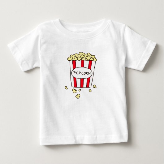Fun Movie Theater Popcorn in Red White Bucket (Voorkant)