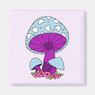 Fun Mushroom Koelkast Magnet