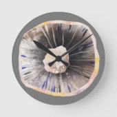 Fun Mushroom Ronde Klok (Voorkant)