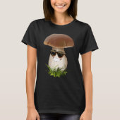 Fun Mushrooms Foraging Mycology Fungi Happy Mushro T-shirt (Voorkant)
