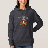 Fun Mushrooms  Retro Familiereünie Hoodie (Voorkant)