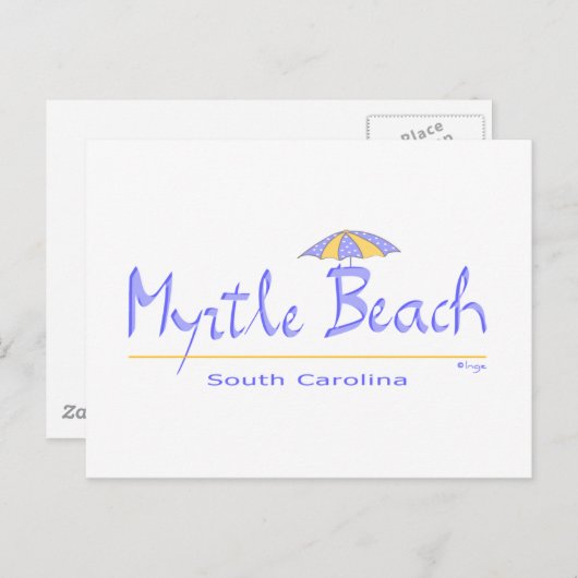 Fun Myrtle Beach, SC Briefkaart (Voorkant / Achterkant)