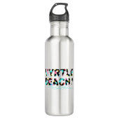 Fun Myrtle Beach, SC grafische kabel Waterfles (Voorkant)
