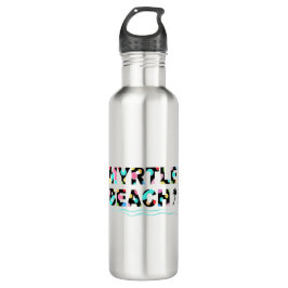 Fun Myrtle Beach, SC grafische kabel Waterfles