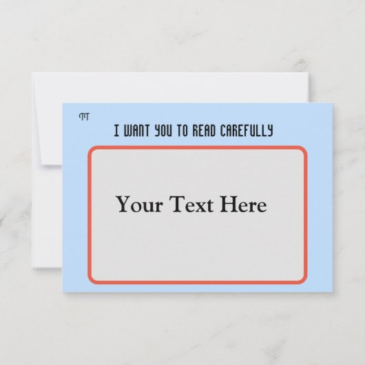 Fun N Cool briefkaart voor de Bros en Close Peers (Achterkant)