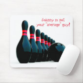 Fun  naam Bowler Bowling Muismat (Met muis)