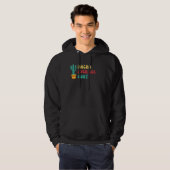 Fun Nacho Gemiddelde Tante Cactus Design Hoodie (Voorkant volledig)