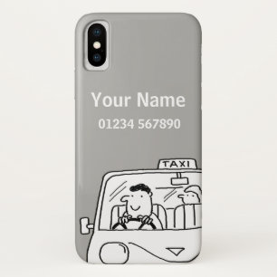 Fun Named Taxi Driver Theme Case-Mate iPhone Case