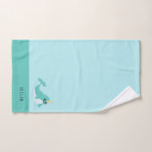 Fun Narwhal met bril Bad Handdoek (Handdoek)