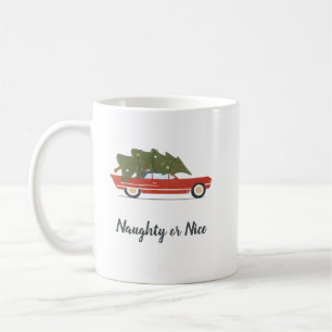 Fun Naughty of Nice Holiday Koffiemok