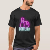Fun Neon Bowling T-shirt (Voorkant)