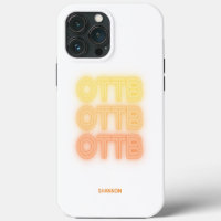 Fun Neon Retro Horse OTTB Thoroughbred Racehorse