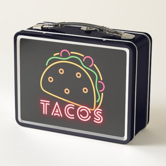 Fun Neon Tacos-symbool (Achterkant)