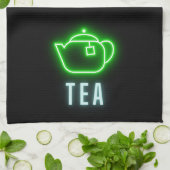 Fun Neon Teapot Theedoek (Gevouwen)