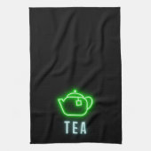 Fun Neon Teapot Theedoek (Verticaal)