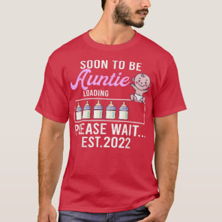 Fun New Aunt , aankondiging van zwangerschap binne T-shirt