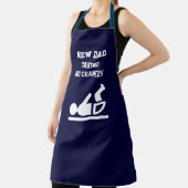 Fun NEW DAD Luier Duty BLUE Schort (Insitu)