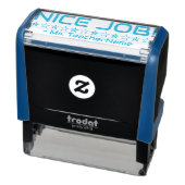 Fun "NICE JOB!" Leraar Rubber Stamp Zelfinktende Stempel (Product)