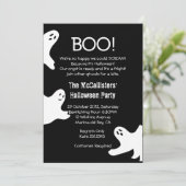 FUN niet zo eng Halloween Costume Party nodigt uit Kaart (Staand voorkant)