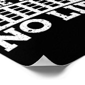 Fun No Table Tennis No Life Ping Tennis Ball Poster (Hoek)