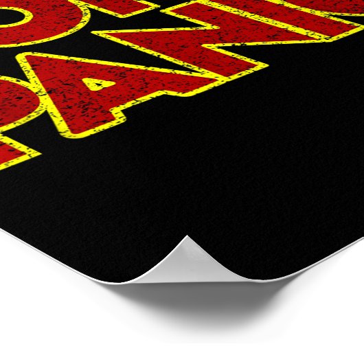 Fun Nostalgic Tees Don't Panic - Women's Clic Fit  Poster (Hoek)