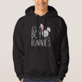 Fun not your average bunny cute rabbit hoodie (Voorkant)
