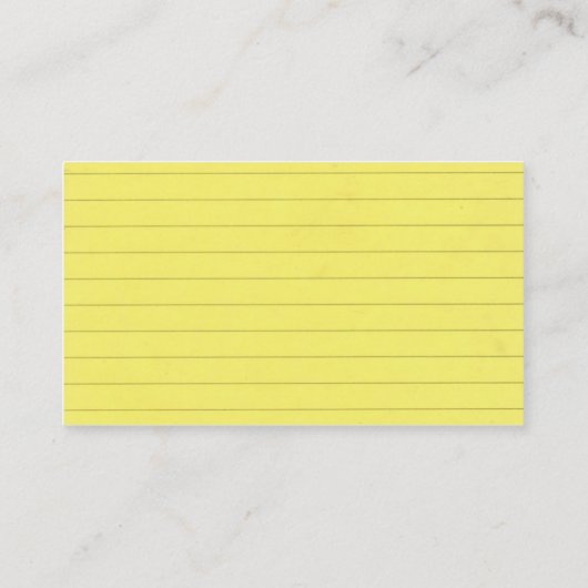 Fun notebook pencil Trompe-l'oeil Visitekaartje (Achterkant)