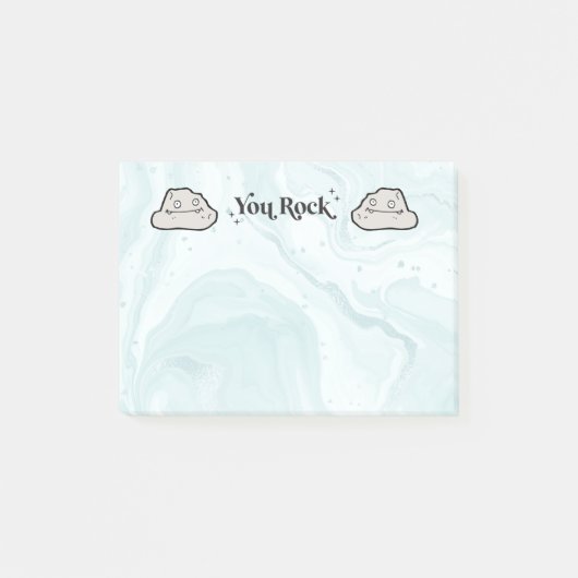 Fun Notepad | You Rock | Emotional Support Notes (Voorkant)
