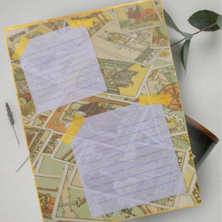 Fun Notetking Tarot Kaarten Theme Paper Notitieblok